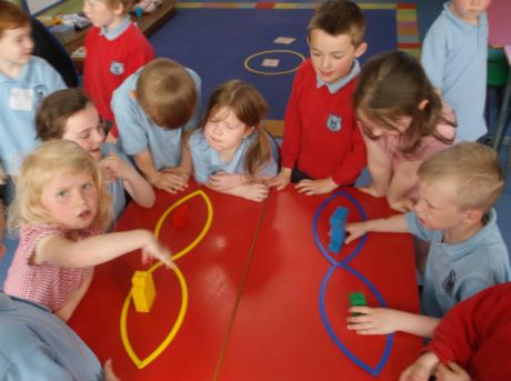 Really using their thinking skills now!